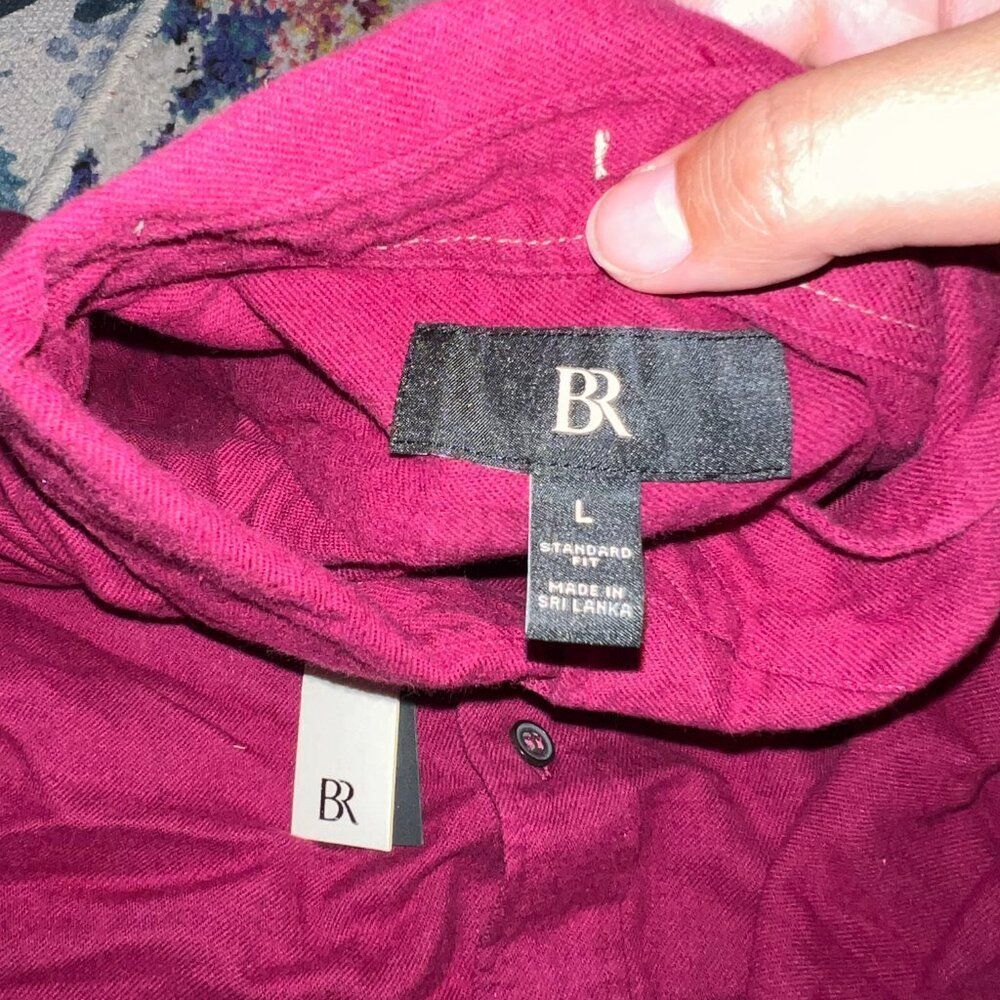 NWT BR large button down top - Picture 11 of 12